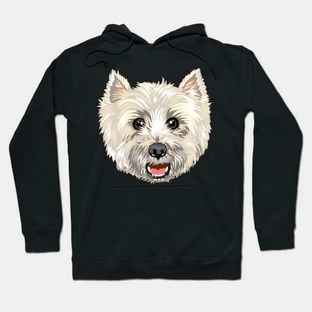 Cairn Terrier Hoodie by MichellePhong